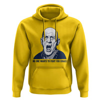 No One Wants To Fight For Israel Hoodie Marine Veteran America First Anti War