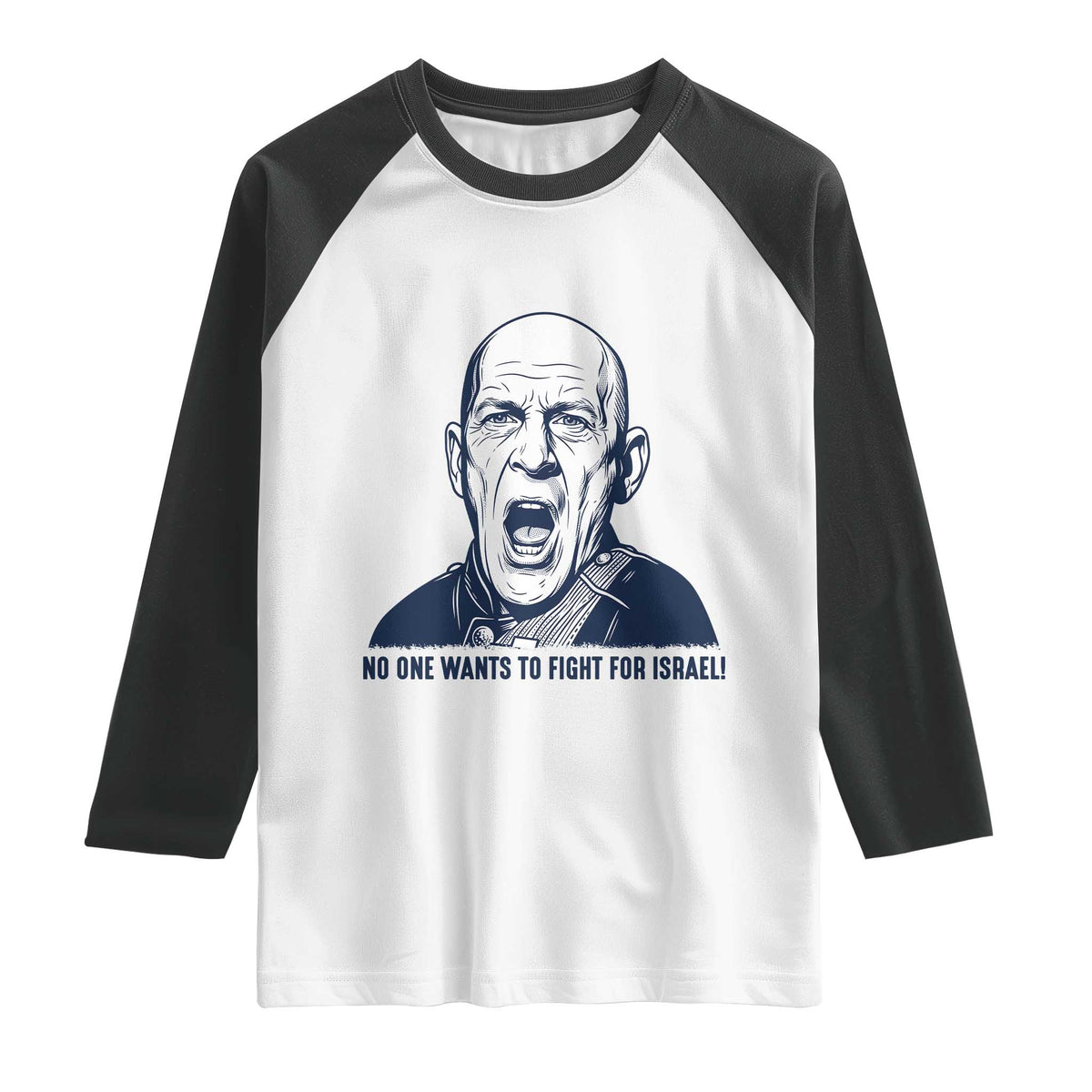 No One Wants To Fight For Israel Raglan Shirt Marine Veteran America First Anti War