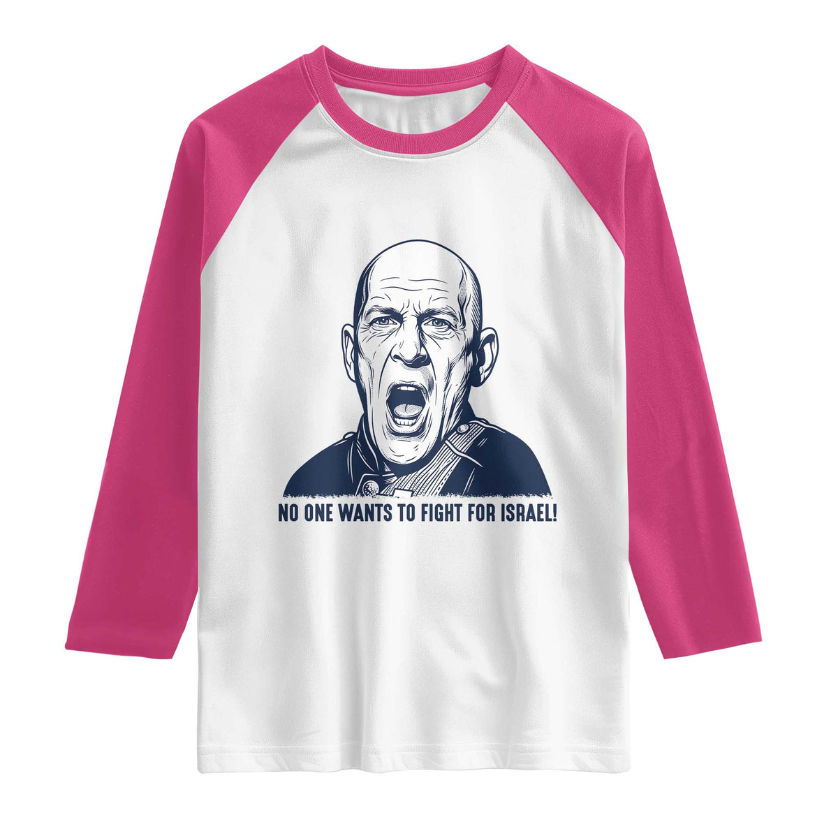 No One Wants To Fight For Israel Raglan Shirt Marine Veteran America First Anti War