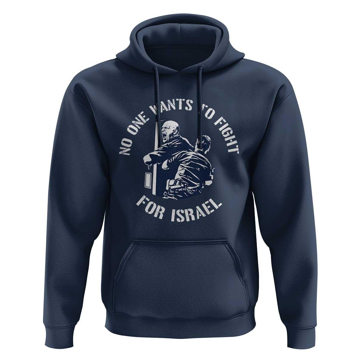 No One Wants To Fight For Israel Hoodie Marine Veteran Anti War America First Statement