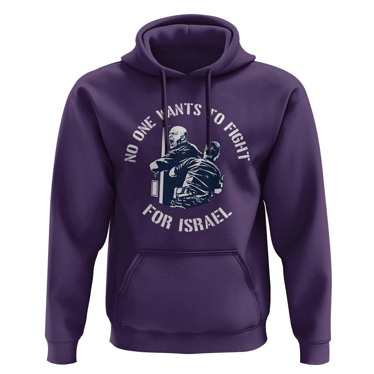 No One Wants To Fight For Israel Hoodie Marine Veteran Anti War America First Statement