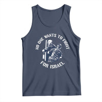 No One Wants To Fight For Israel Tank Top Marine Veteran Anti War America First Statement