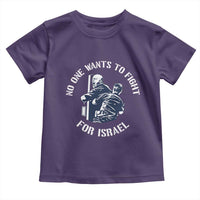 No One Wants To Fight For Israel Toddler T Shirt Marine Veteran Anti War America First Statement
