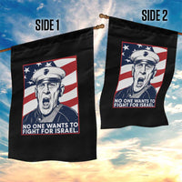 No One Wants To Fight For Israel Garden Flag US Marine Veteran Anti War