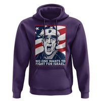 No One Wants To Fight For Israel Hoodie US Marine Veteran Anti War