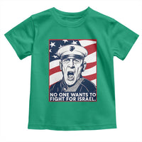 No One Wants To Fight For Israel Toddler T Shirt US Marine Veteran Anti War