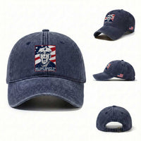 No One Wants To Fight For Israel Washed Cotton Baseball Cap US Marine Veteran Anti War