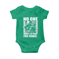 No One Wants To Fight For Israel Baby Onesie US Marine Veteran Anti War America First