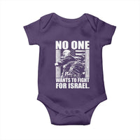 No One Wants To Fight For Israel Baby Onesie US Marine Veteran Anti War America First