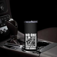 No One Wants To Fight For Israel Skinny Tumbler US Marine Veteran Anti War America First
