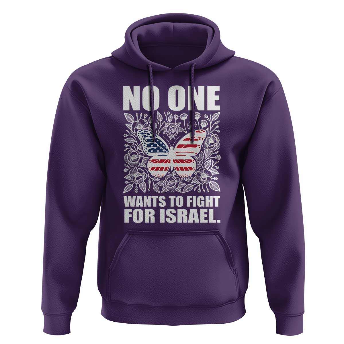 No One Wants To Fight For Israel Hoodie America First Anti War