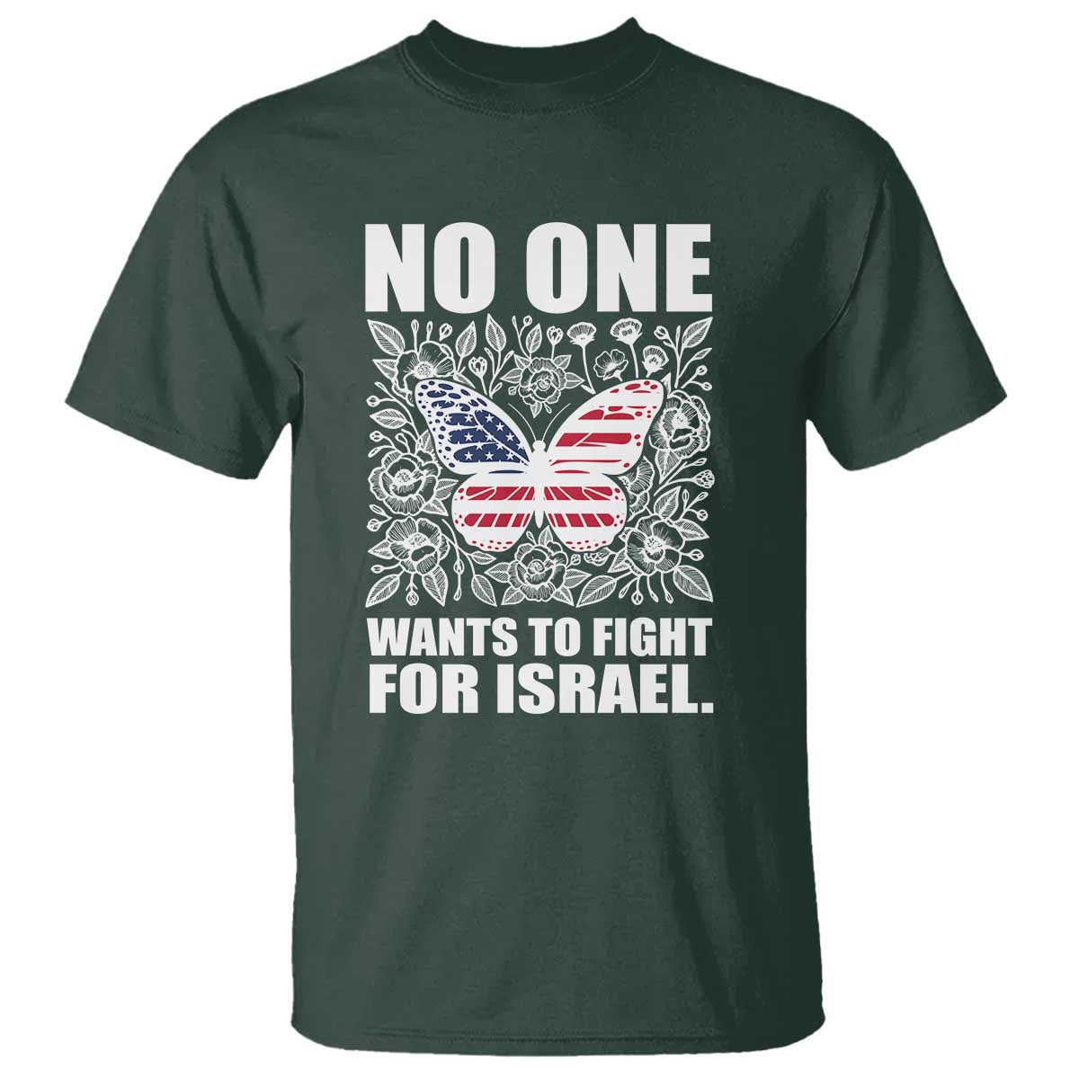 No One Wants To Fight For Israel T Shirt America First Anti War