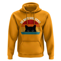 Be Nice You Jerk Hoodie Funny Cat Sarcastic Quote