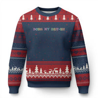 Doing My Best-ish Ugly Christmas Sweater Funny Sarcastic Life Joke