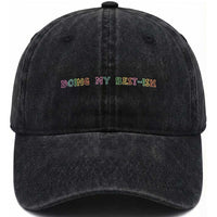 Doing My Best-ish Washed Cotton Baseball Cap Funny Sarcastic Life Joke