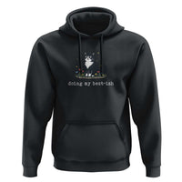 Doing My Best-ish Hoodie Funny Cat Sarcastic Joke