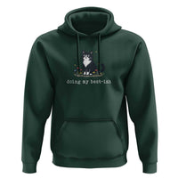 Doing My Best-ish Hoodie Funny Cat Sarcastic Joke