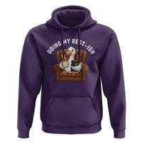 Doing My Best-ish Hoodie Funny Silly Goose Sarcastic Joke