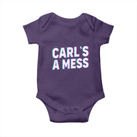 Carl's a Mess Baby Onesie Funny Reality TV