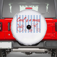 Carl's a Mess Spare Tire Cover Viral Sarcastic Reality TV
