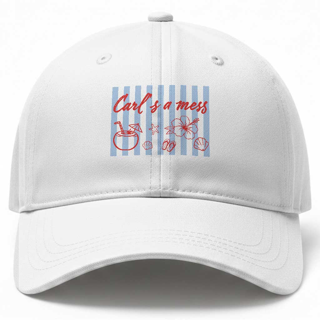 Carl's a Mess Baseball Cap Viral Sarcastic Reality TV