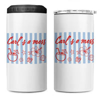 Carl's a Mess 4 in 1 Can Cooler Tumbler Viral Sarcastic Reality TV