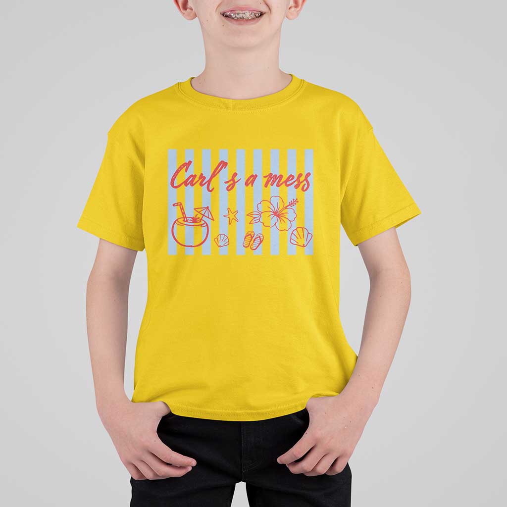 Carl's a Mess T Shirt For Kid Viral Sarcastic Reality TV