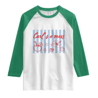 Carl's a Mess Raglan Shirt Viral Sarcastic Reality TV