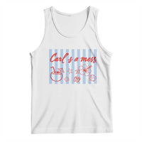 Carl's a Mess Tank Top Viral Sarcastic Reality TV