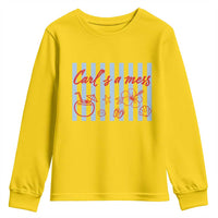 Carl's a Mess Youth Sweatshirt Viral Sarcastic Reality TV