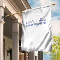 Summer Should be Fun Garden Flag Funny Reality TV Carl's a Mess Meme