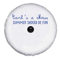 Summer Should be Fun Spare Tire Cover Funny Reality TV Carl's a Mess Meme