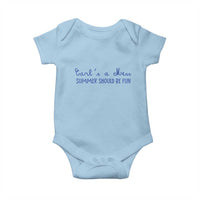 Summer Should be Fun Baby Onesie Funny Reality TV Carl's a Mess Meme