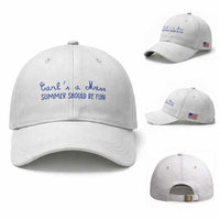 Summer Should be Fun Baseball Cap Funny Reality TV Carl's a Mess Meme