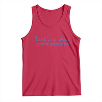 Summer Should be Fun Tank Top Funny Reality TV Carl's a Mess Meme