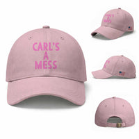 Carl's a Mess Baseball Cap Viral Reality TV Quote Meme