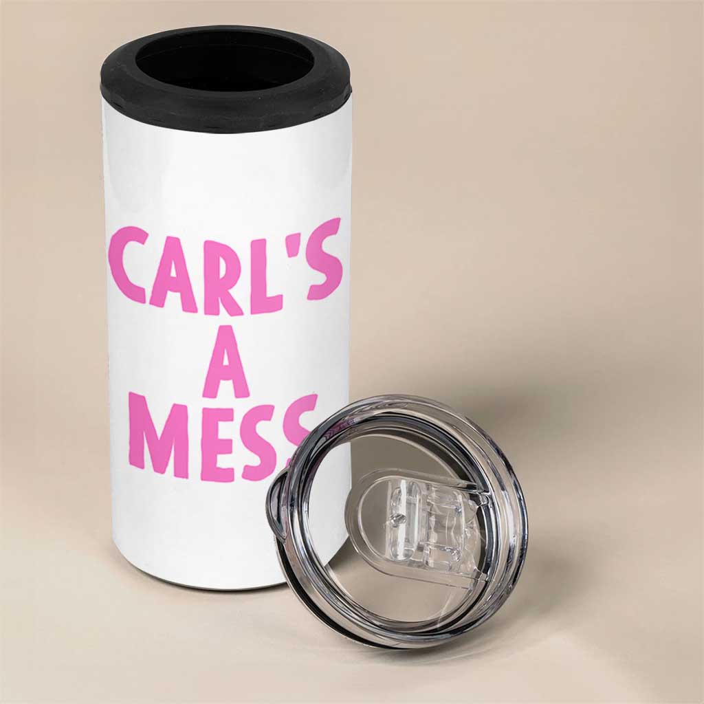Carl's a Mess 4 in 1 Can Cooler Tumbler Viral Reality TV Quote Meme