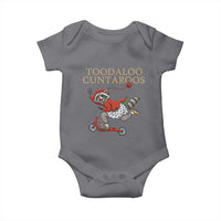Toodaloo Cuntaroos Baby Onesie Funny Sarcastic Raccoon Inappropriate Meme