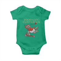 Toodaloo Cuntaroos Baby Onesie Funny Sarcastic Raccoon Inappropriate Meme
