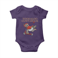 Toodaloo Cuntaroos Baby Onesie Funny Sarcastic Raccoon Inappropriate Meme