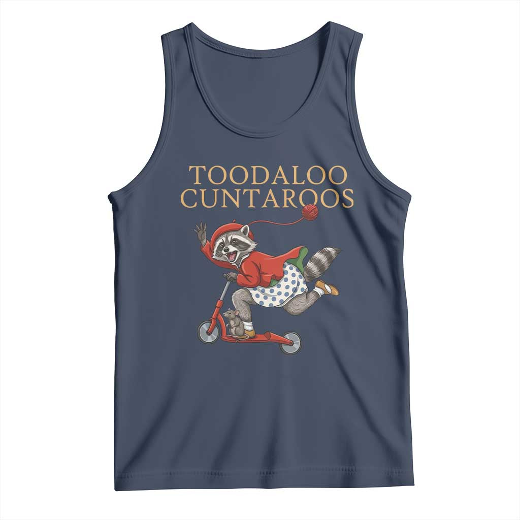 Toodaloo Cuntaroos Tank Top Funny Sarcastic Raccoon Inappropriate Meme