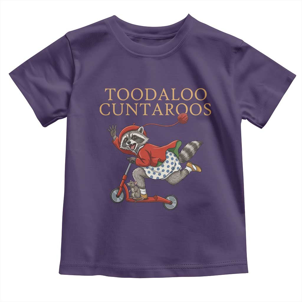 Toodaloo Cuntaroos Toddler T Shirt Funny Sarcastic Raccoon Inappropriate Meme