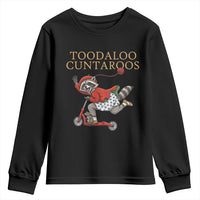 Toodaloo Cuntaroos Youth Sweatshirt Funny Sarcastic Raccoon Inappropriate Meme