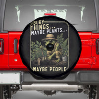 I Bury Things Maybe Plants Maybe People Spare Tire Cover Funny Sarcastic Frog Garden Lover