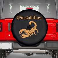 Quesadillas Scorpion Spare Tire Cover Burnt Orange Southwestern