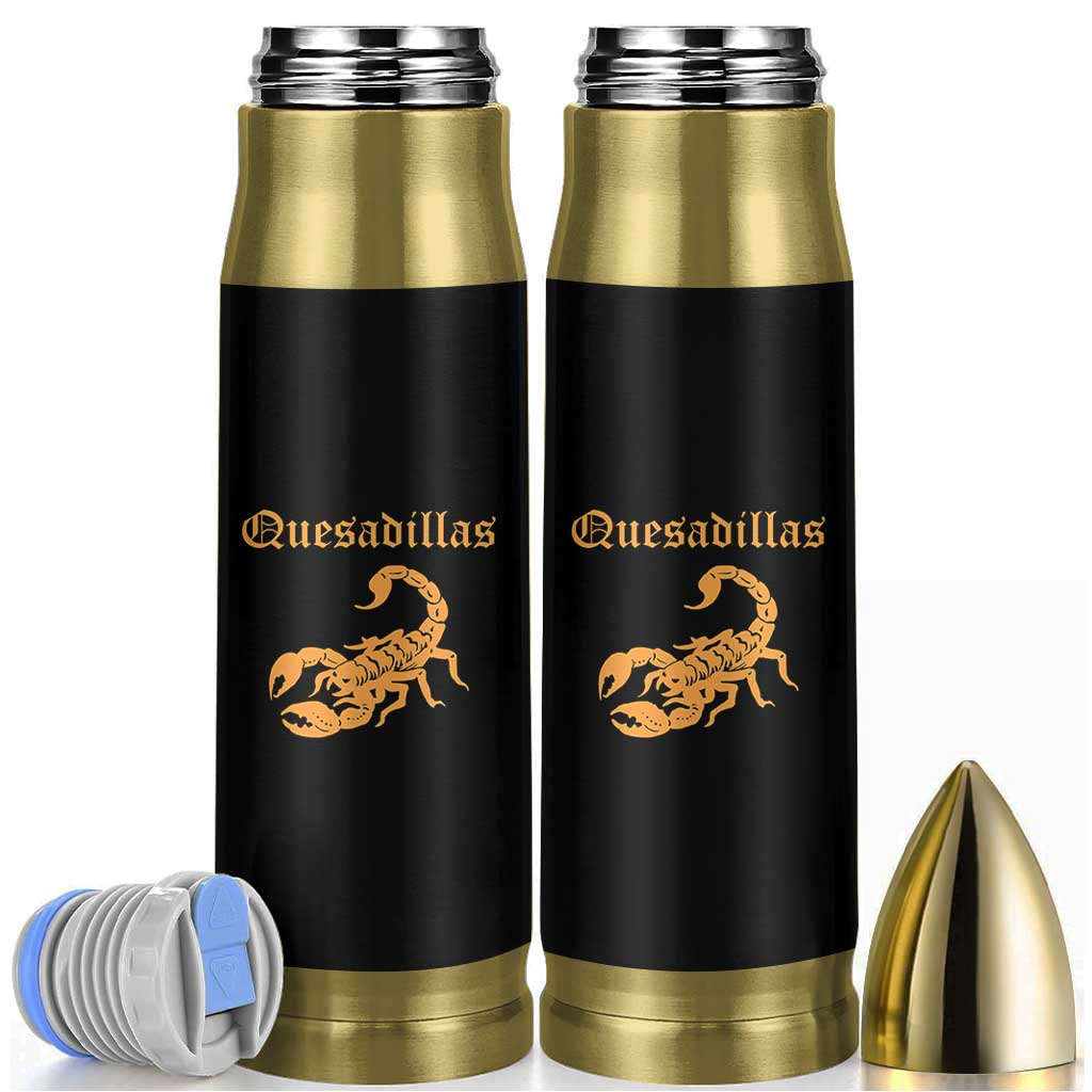 Quesadillas Scorpion Bullet Tumbler Burnt Orange Southwestern