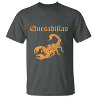 Quesadillas Scorpion T Shirt Burnt Orange Southwestern