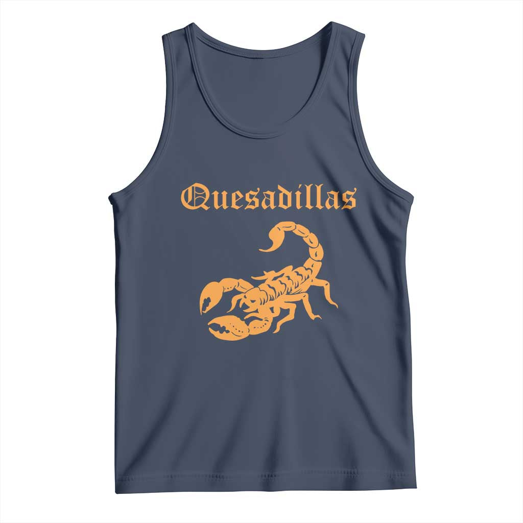 Quesadillas Scorpion Tank Top Burnt Orange Southwestern