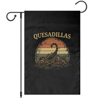 Quesadillas Scorpion Garden Flag Southwestern Desert Food
