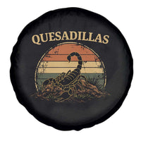 Quesadillas Scorpion Spare Tire Cover Southwestern Desert Food